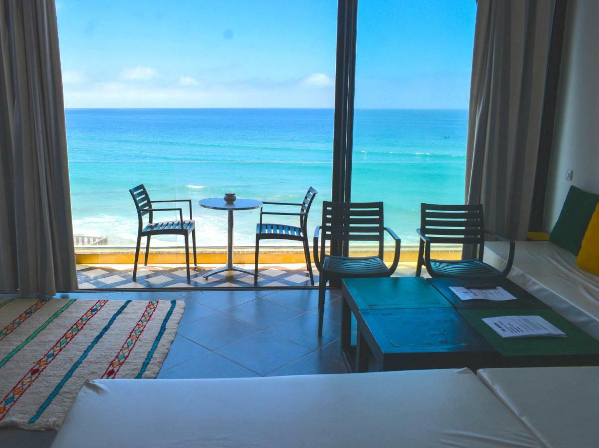Bouad Seafront Apartments & Rooms Taghazout Eksteriør billede